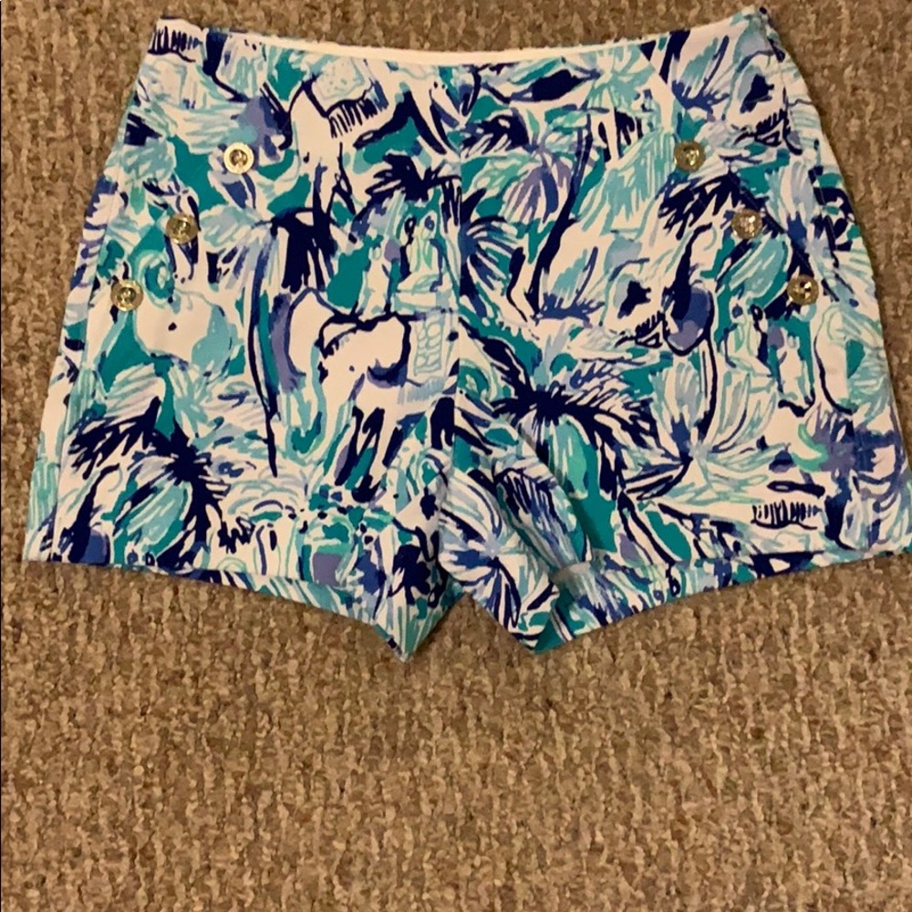 Lily Pulitzer shorts sz 2